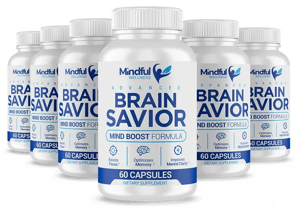 Brain Savior™ Advanced Mind Boost Formula — 6-bottle 180-day best value supply
