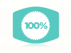 Brain Savior™ 100% satisfaction money-back guarantee badge